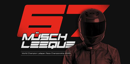 Musch Sports Font Poster 5