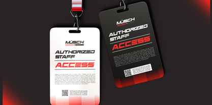 Musch Sports Font Poster 12