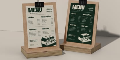 Matzy Food Font Poster 14