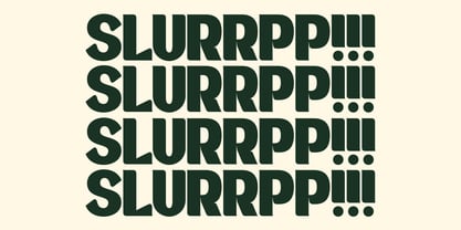 Matzy Food Font Poster 6
