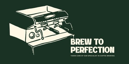 Matzy Food Font Poster 3