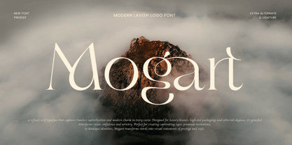 Mogart Font Poster 1