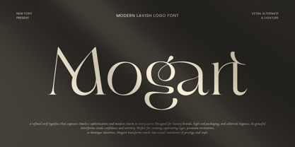 Mogart Font Poster 8