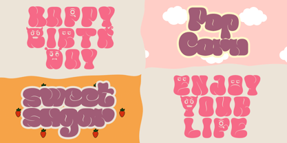 Greasy Font Poster 6