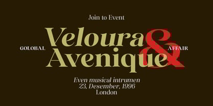 Sevontic Font Poster 11