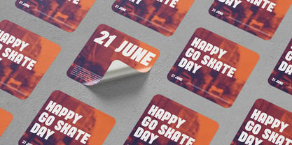 Baseform Font Poster 10