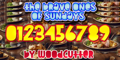 The Brave Ones Of Sundays Font Poster 6