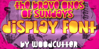The Brave Ones Of Sundays Font Poster 1