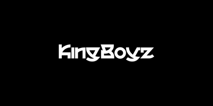 King Boyz Font Poster 1
