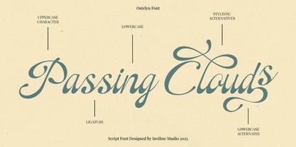 Ostelyn Font Poster 4