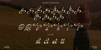 Ostelyn Font Poster 7
