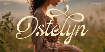 Ostelyn Font Poster 1