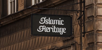 Qadimah Font Poster 11