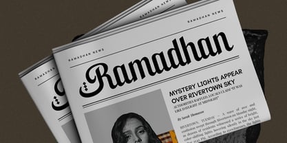 Qadimah Font Poster 9