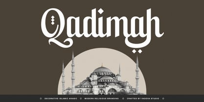 Qadimah Font Poster 1