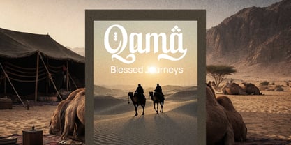 Qadimah Font Poster 6