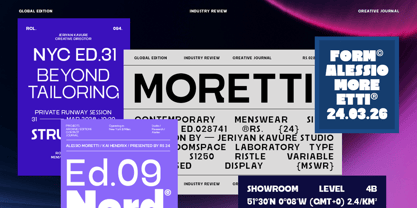 Ristle Font Poster 7