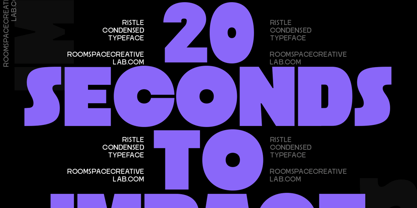 Ristle Font Poster 6