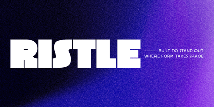Ristle Font Poster 1