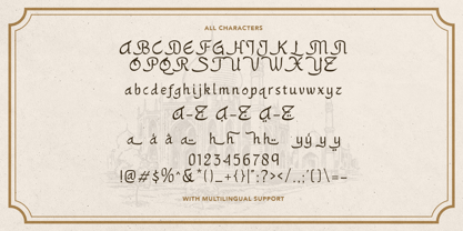 Sadira Craft Font Poster 9