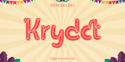 Krydct Font Poster 1