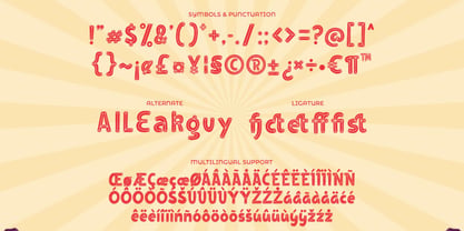 Krydct Font Poster 3