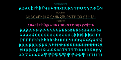 Ongunkan Gothic Family Font Poster 4