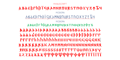Ongunkan Gothic Family Font Poster 3