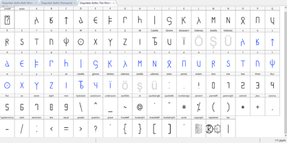 Ongunkan Gothic Family Font Poster 11