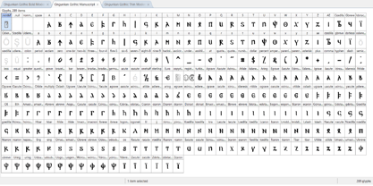 Ongunkan Gothic Family Font Poster 9