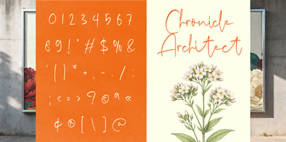 Resetta Milestone Font Poster 6