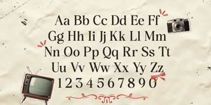 GC Rain Founds Font Poster 2
