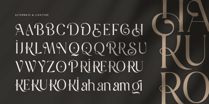 Ragie Font Poster 8