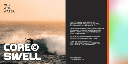 IT Narvelon Font Poster 7