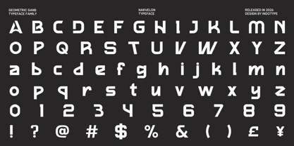 IT Narvelon Font Poster 4