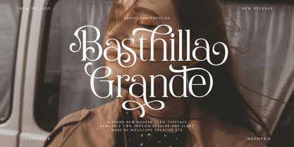 Basthilla Grande Font Poster 1