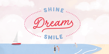 Your Dreams Font Poster 5