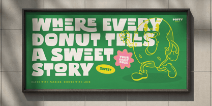 Poffy Font Poster 2