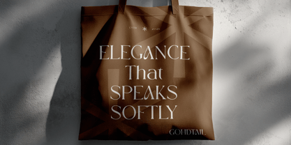 Gohdtail Font Poster 4