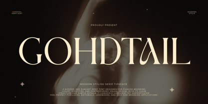 Gohdtail Font Poster 1