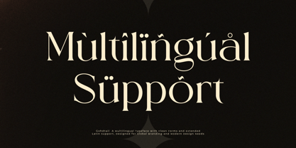 Gohdtail Font Poster 10