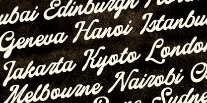Royale Essential Script Font Poster 8