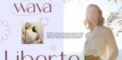 Amavera Font Poster 3