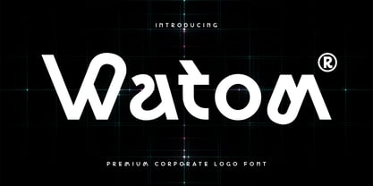 Watom Font Poster 1
