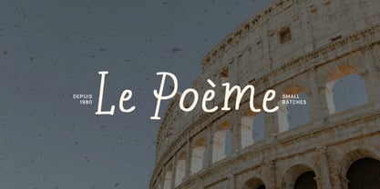 Les Memoires Font Poster 8