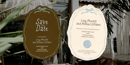 Les Memoires Font Poster 2