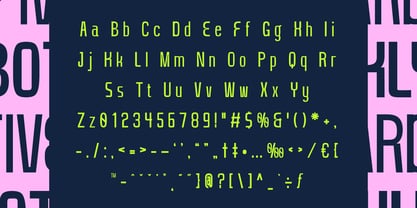 Cranity Font Poster 3
