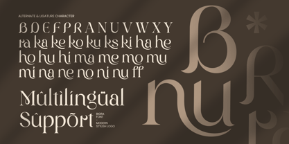 Bigra Font Poster 12