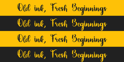 Clairmont Script Font Poster 4