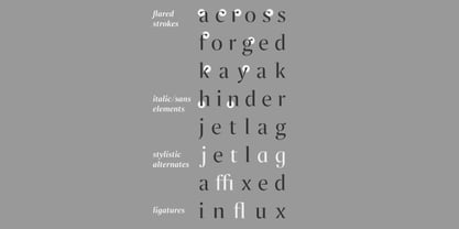 Liet Display Font Poster 7